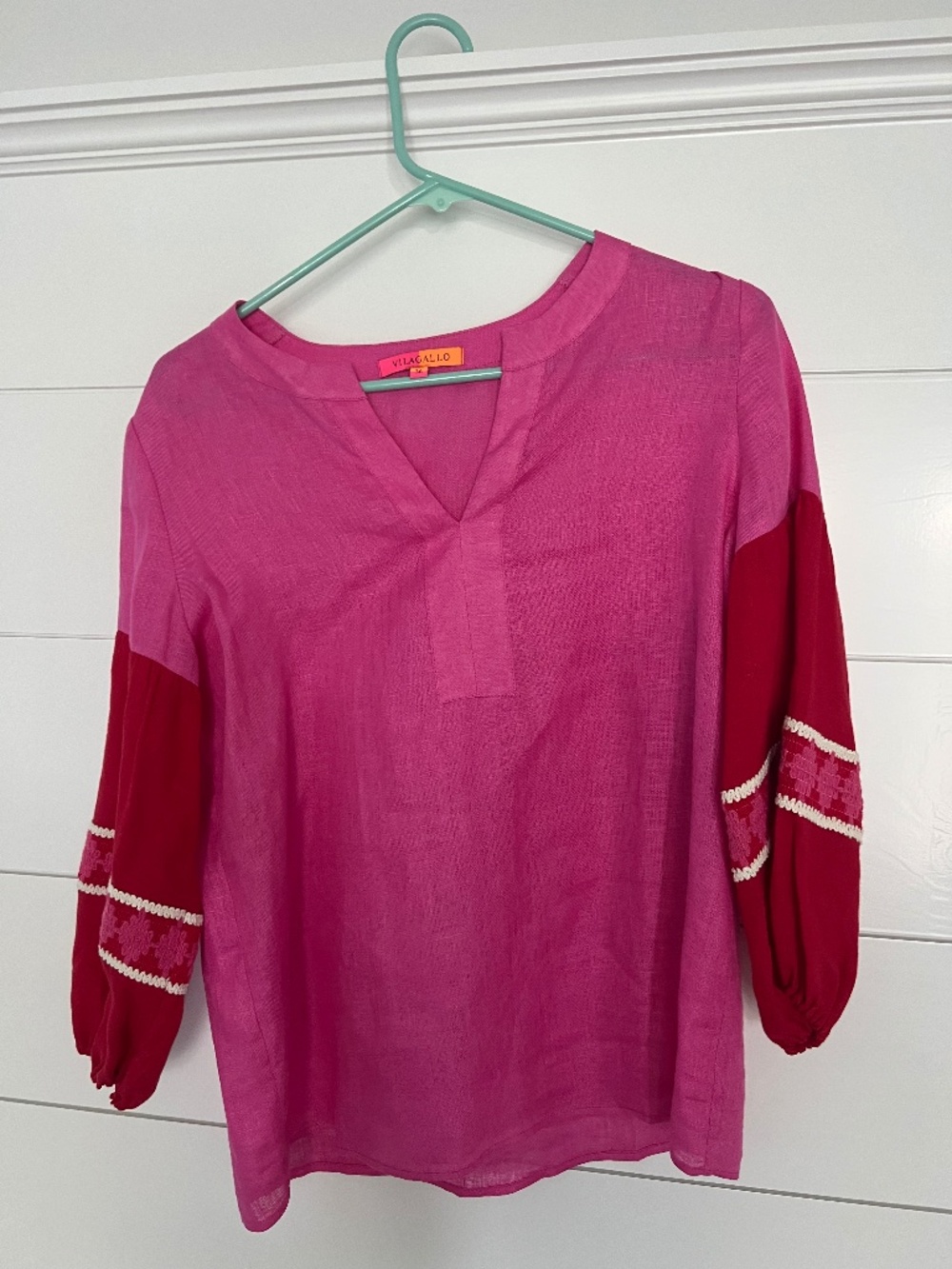 Vilagallo Linen Blouse